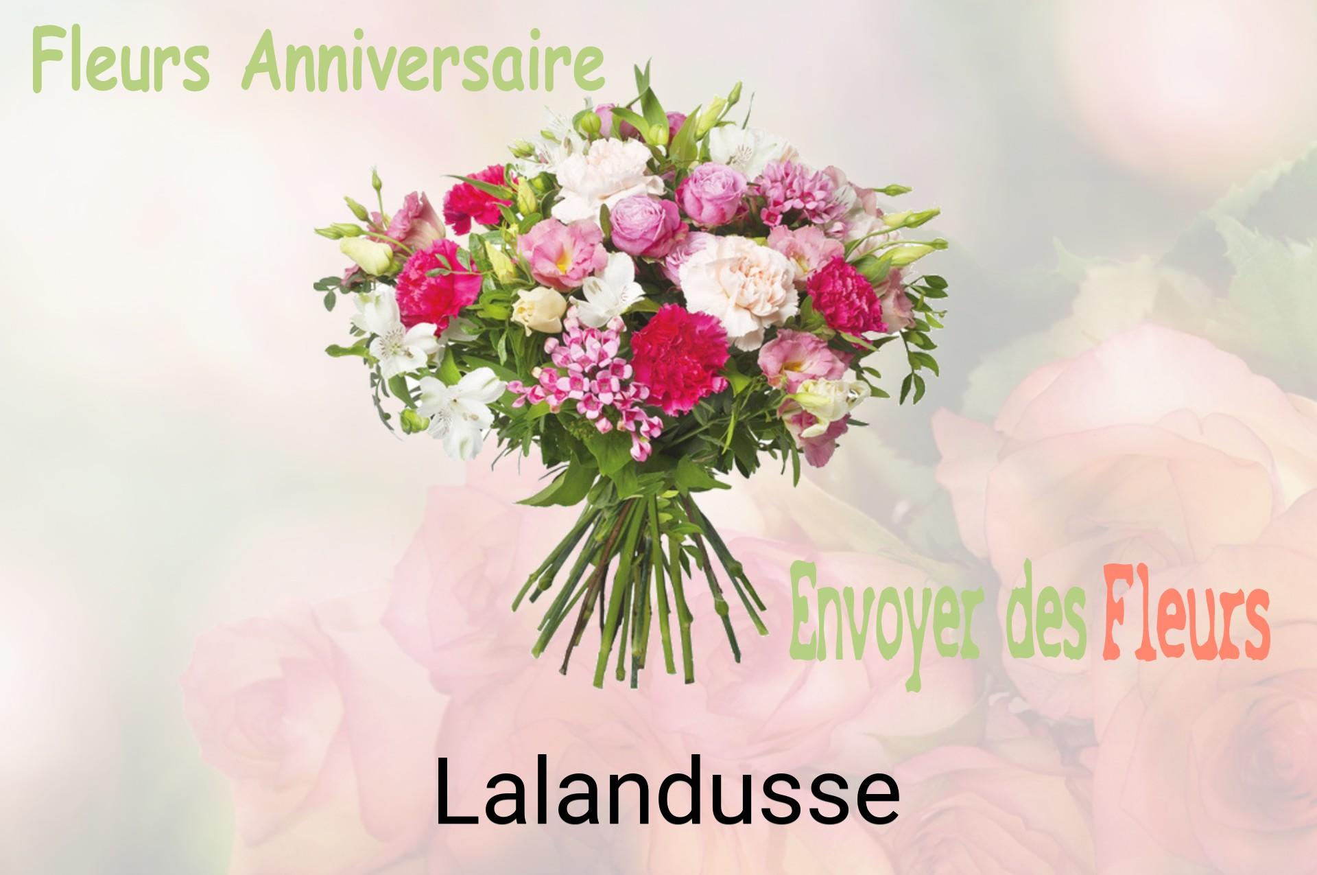 Bouquet de fleurs d’anniversaire livré à Lalandusse