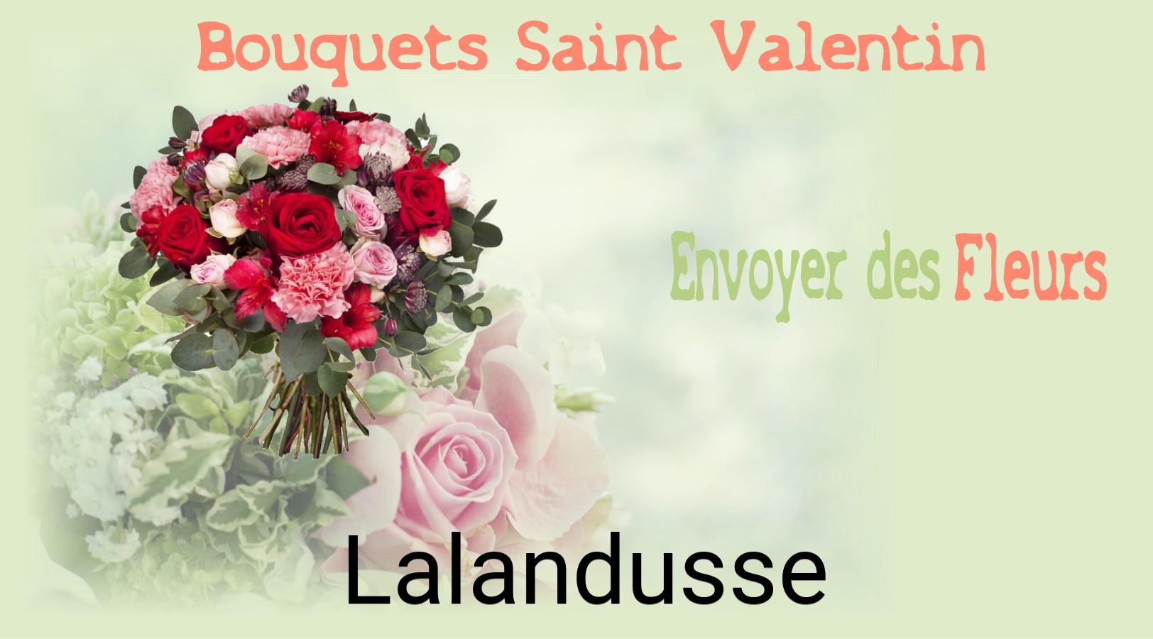 Roses de Saint-Valentin livrées à Lalandusse